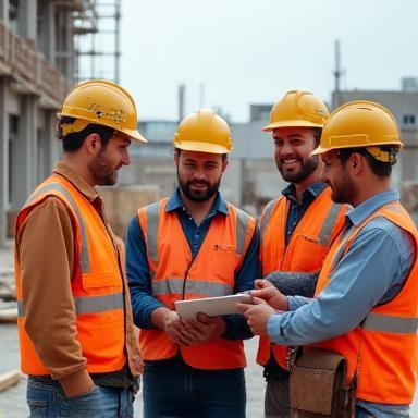 Équipe BâtirInnov FR sur un chantier